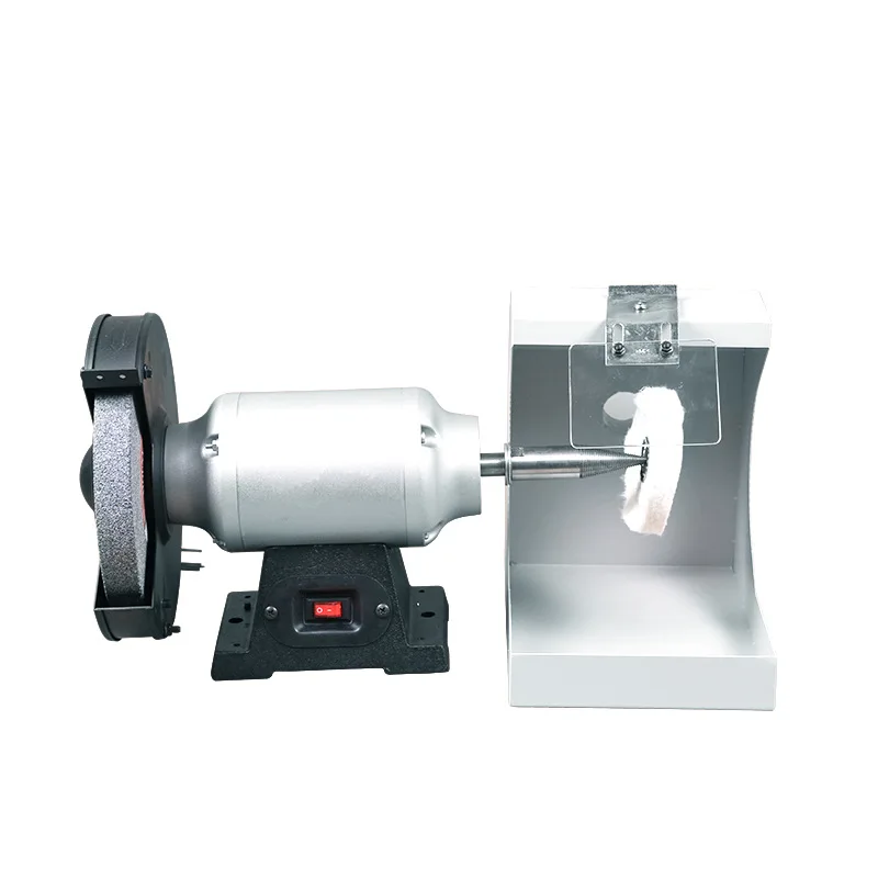 Dental Laboratory Polishing Lathe Cutting Buffing Grinding Polisher with Polishing Wheels