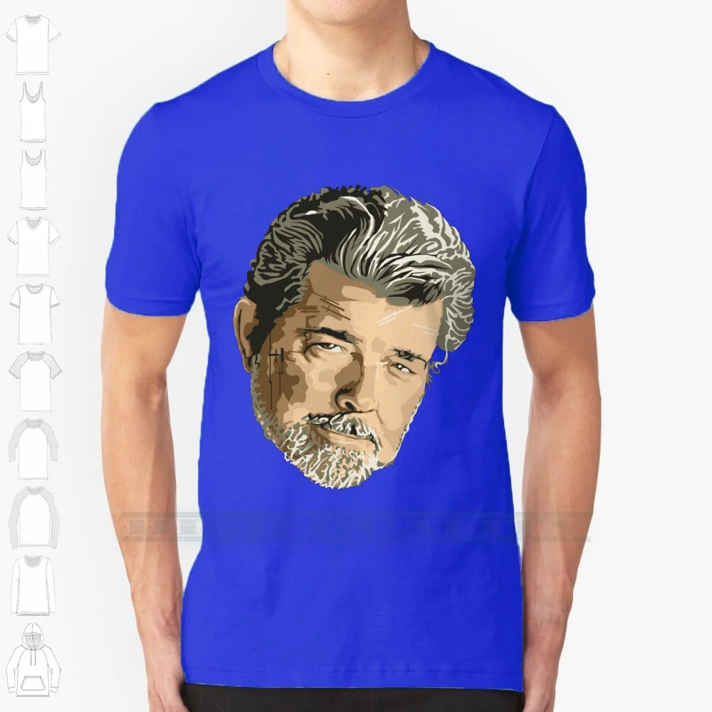 George Lucas 100% Cotton T Shirt George Lucas Tee Short Sleeve Long Sleeve Gift