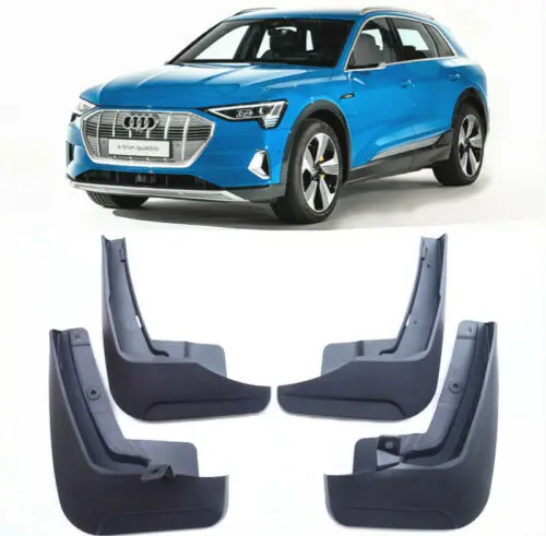 

Front Rear Mud Flaps 4pcs Set Fit For Audi e-tron e tron 2019 2020-2023 Splash Guards Mudguards Mudflaps Mud Tire Fenders Guards