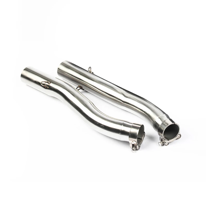 51MM For Kawasaki Z1000 2003-2006 Motorcycle Exhaust Pipe Middle Tube Muffler Connect Link Pipe Stainless Steel 2004 2005