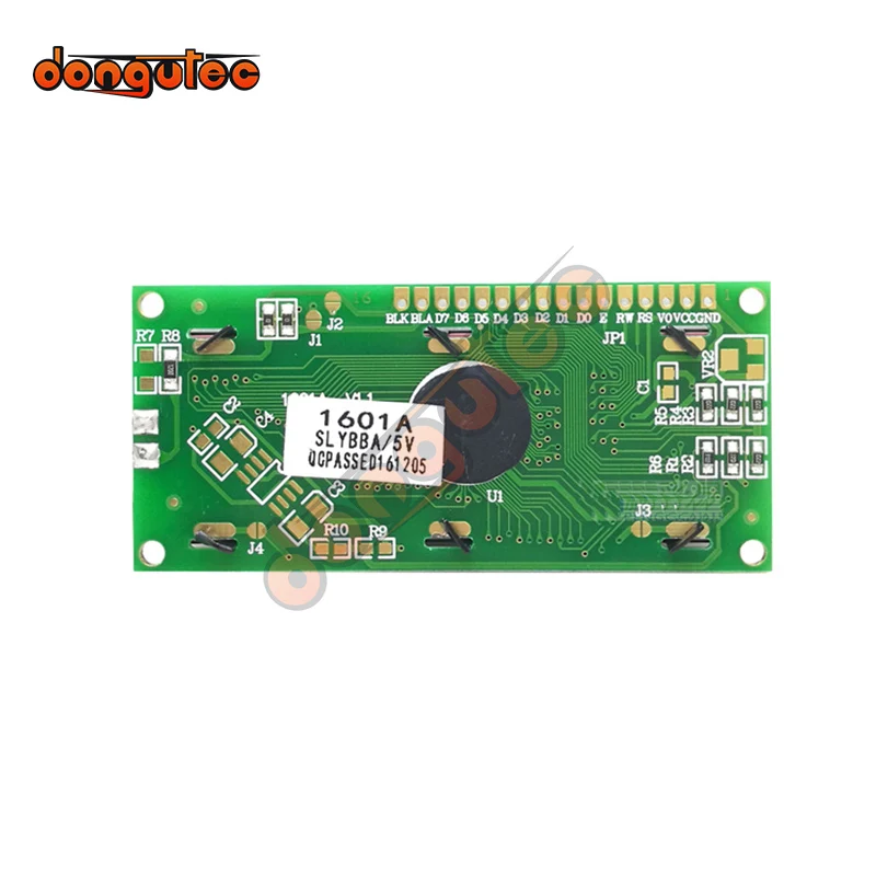 5V 1601 1601A LCD Screen SPLC780 Controller Parallel Interface Blue/Yellow Green/Gray English/Russian/Japanese/European