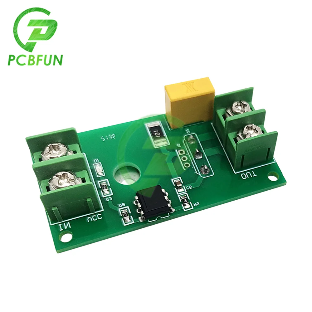 DC 3-24V 40A 1 Channel SCR Solid State Relay Switch Module Optocoupler Isolation MOS Transistor Output