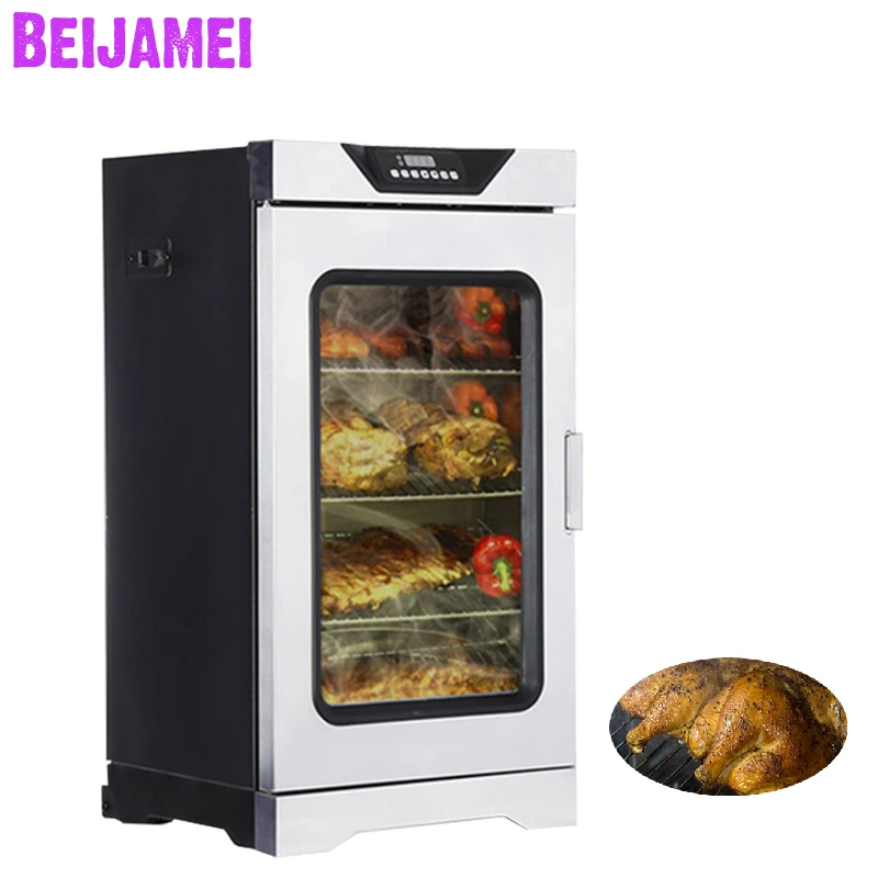 BEIJAMEI Electric Fish Smoker Machine/Meat Sausage Smoking Machine Electric Food Smokehouse Oven For Sale