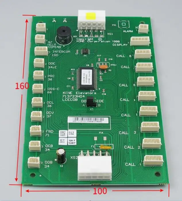 Imagem -02 - Original Ipc Placa do Elevador Km713720g11 Cob Placa de Comunicação da Estação de Voz Placa de Energia Inorgânica Novo