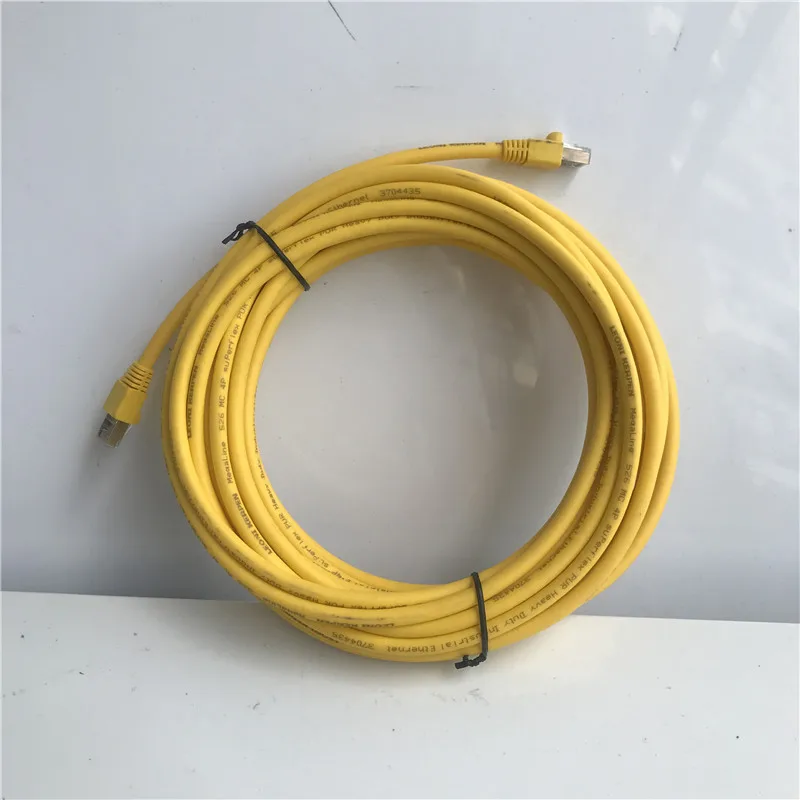 Lan Cable for ICOM A2 / NEXT Net Cables OBD2 Diagnostic Tools Part Yellow