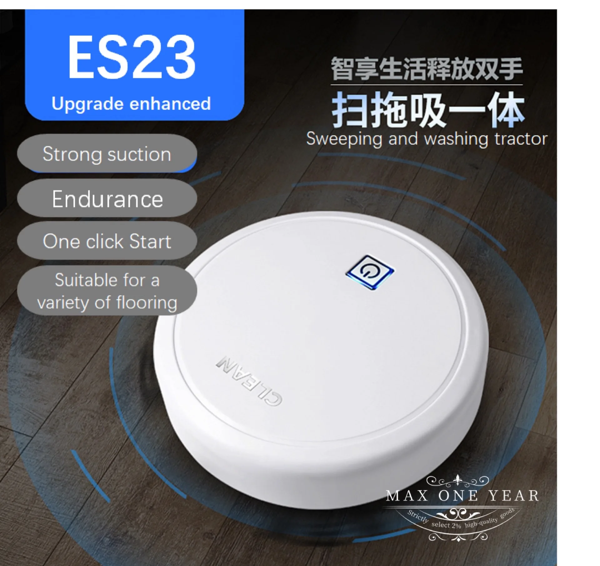 USB SMART AUTO CLEAN ROBOT VACUUMS CLEANER