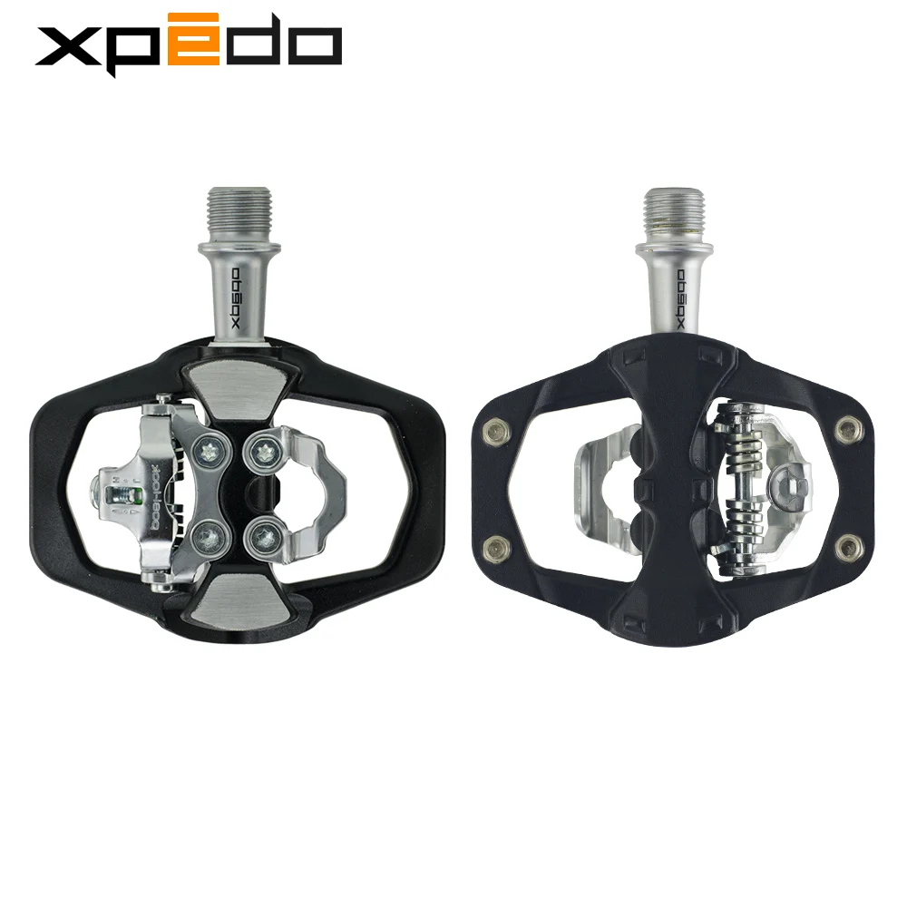 Wellgo Xpedo XCF12AC TRVS DUO Cromoly Spindle 3 Sealed Cartridge Bearing Bicycle Pedal for MTB Road City Bike Cycling Parts