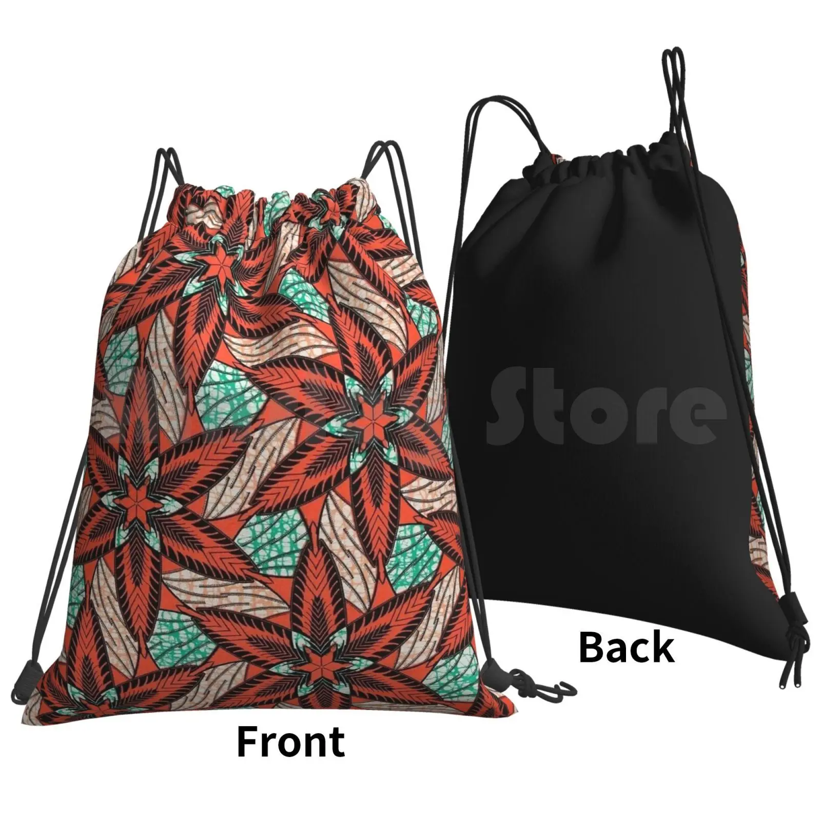 The Wax Loincloth , Africa Fashion , Loincloth , African Wax Print Fabric , African Fabric Outdoor Hiking Backpack Riding