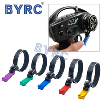 One-handed Control Adapter Transmitter Steering Wheel Trigger for RC Crawler Controller Flysky NB4 Trx TQI TRX6 TRX-4 Summit
