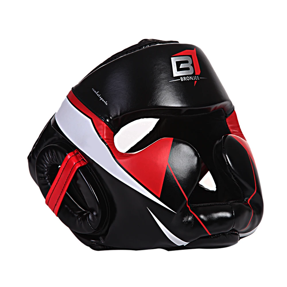 2020 Pretorian Best Boxing Headgear Sanda Kick Boxing Head Protector PU leather For Men Women In TKD Karate 3 Colors Box Helmet
