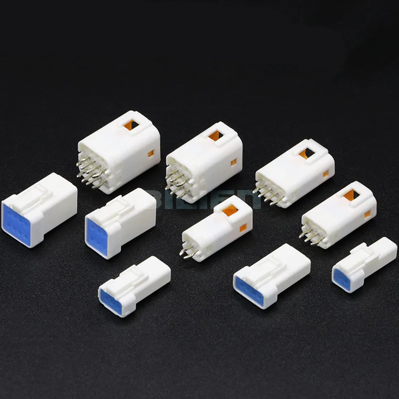 5set Line to Board Connector Board End Waterproof Connector B02B-JWPF-SK-R Male Female Butt Joint Plug 2mm 2p