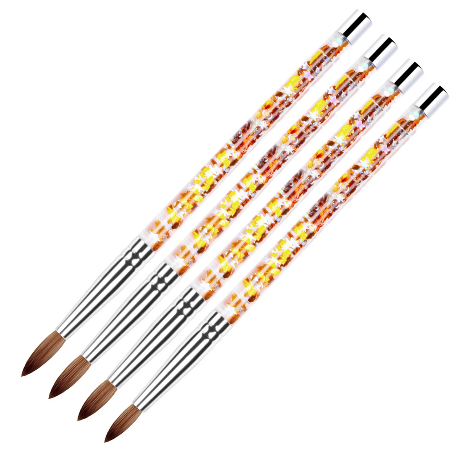 Nail Art Brush Acrylic French Stripe Nail Art Liner Brush Set Tips Manicure Drawing Pen UV Gel Brushes Art Painting Tools