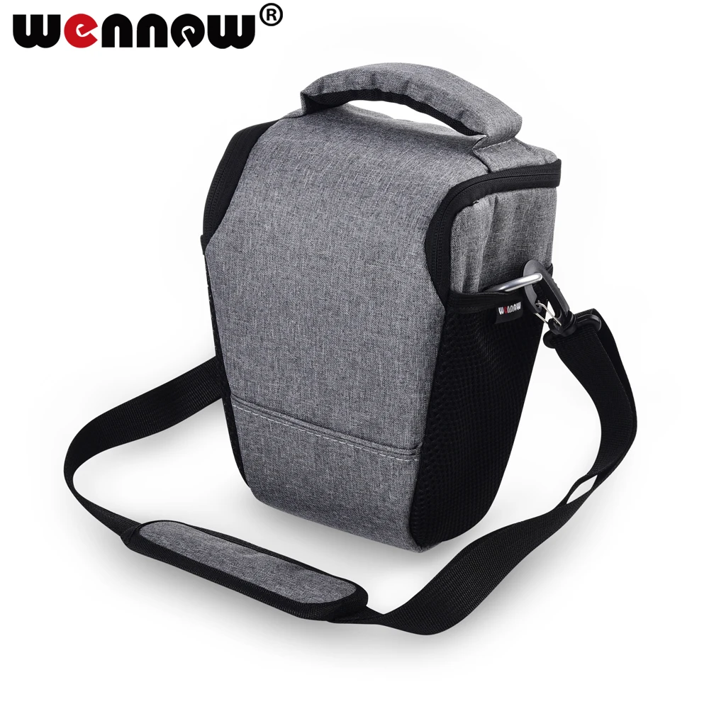 

Wennew Gray DSLR Digital Triangle Bags Camera Bag Case Cover for Nikon D3500 D3400 D3300 D3200 D3100 D3000 D5200 D5100 D5000