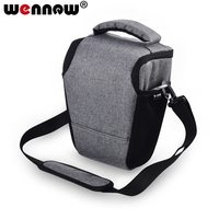 Gray Digital Triangle Bags Camera Bag Case for Nikon COOLPIX B600 B700 B500 SONY HX400 HX350 H300 H400 DSC RX10 RX10 III RX10 IV