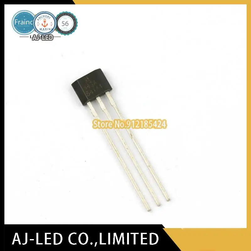 10pcs/lot SS443A Unipolar Hall sensor Hall switching element TO-92 Mark: 443A/43A brushless motor