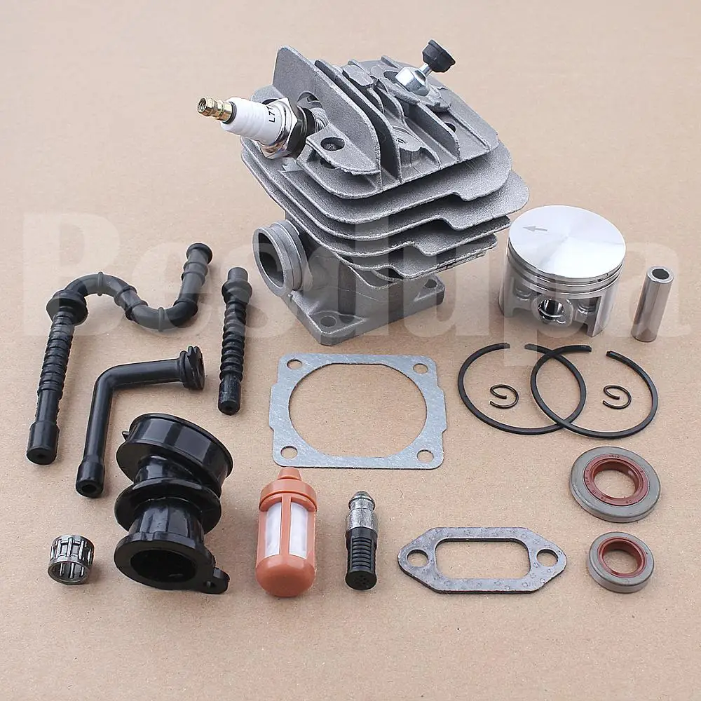 44 millimetri Cilindro Pistone Filtro Olio Combustibile Linea Seal Kit Per Stihl MS260 026 Motosega 1121 020 1203, 1121 358 7700 w Collettore di Aspirazione