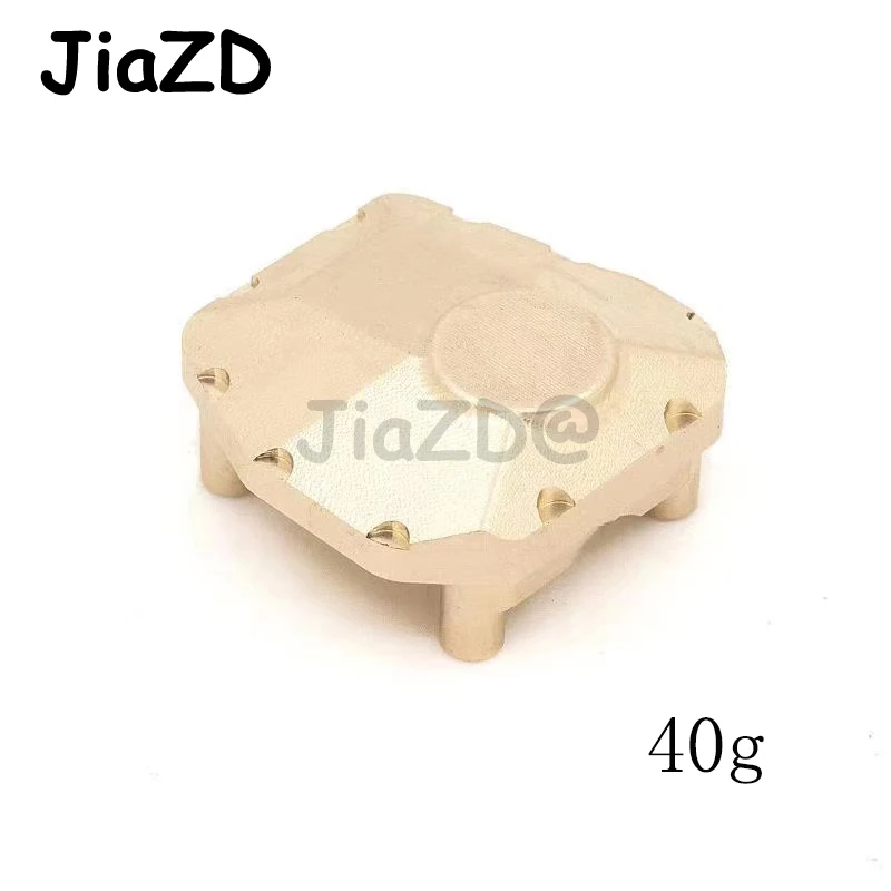 

Racing Brass Diff Cover Axle Differential Cover Upgrades Parts Accessories for 1/10 RC Crawler Car Axial SCX10 III AXI03007 T09