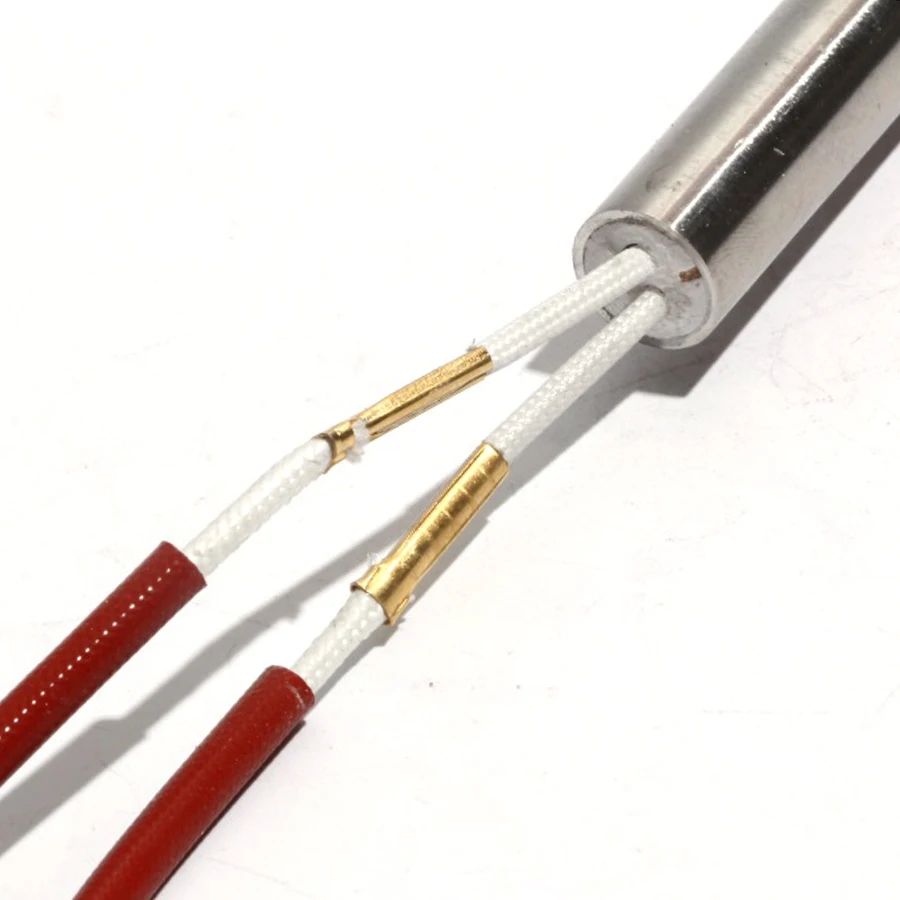 5PCS 14mm Diameter 265~300mm Length Single Head Dual Cartridge Heater 304SUS 110/220/380V 1150/1200/1250/1300W Heating Element