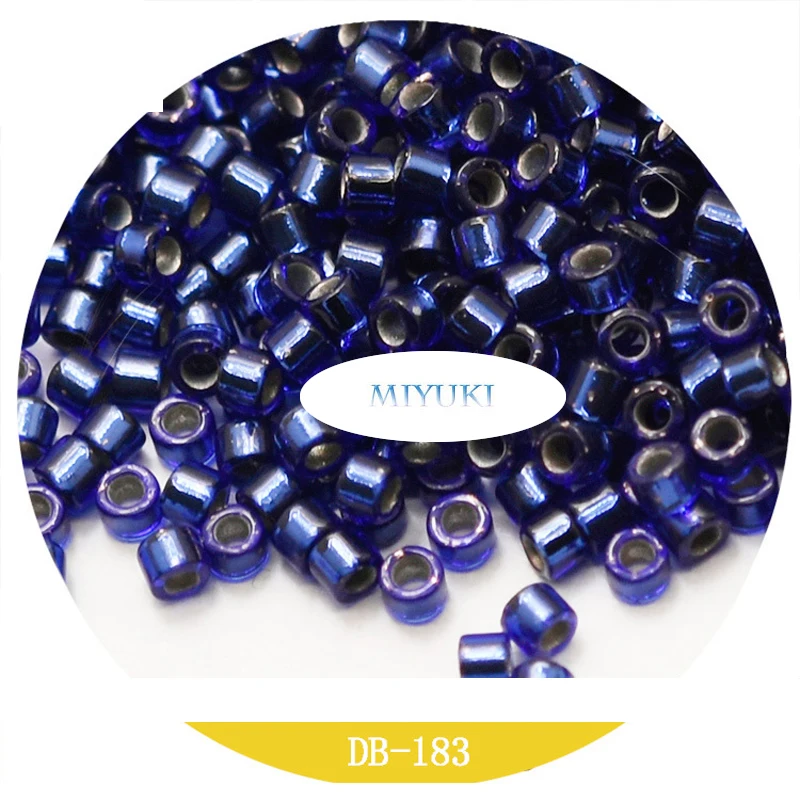 Ozdoba Japan Miyuki Delica Beads 1.6mm Seed Beads Silverline Series 5G — zdjęcie 3