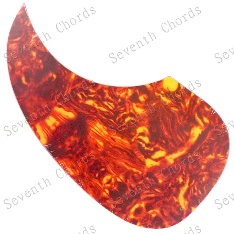 Pickguard para violão da mão esquerda, acessório de peça em forma de gota, 40 \