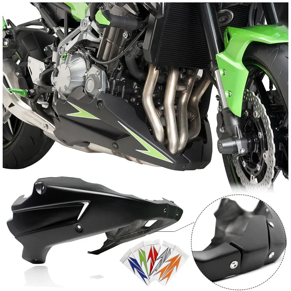 

Motorcycle Bellypan Belly Pan Engine Spoiler Lower Fairing Cowling Cover Body Kit for 2017 2018 2019 Kawasaki Z900 ZR900