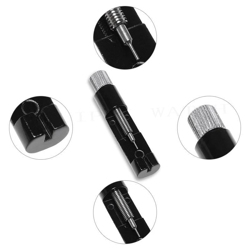 Watch Band Remover Kit Adjustable Watches Metal Strap Spare Parts Repair Watchmaker Tool