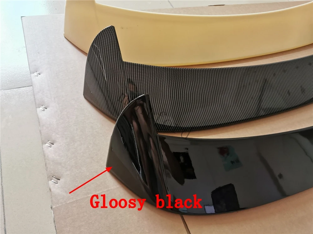 Voor Seat LEON MK3 5F FR Stijl Hatchback 5 Deuren 2012-2020 ABS Achterspoiler Lip Kofferbak Vleugel niet Fit 3 Deuren en stationwagen