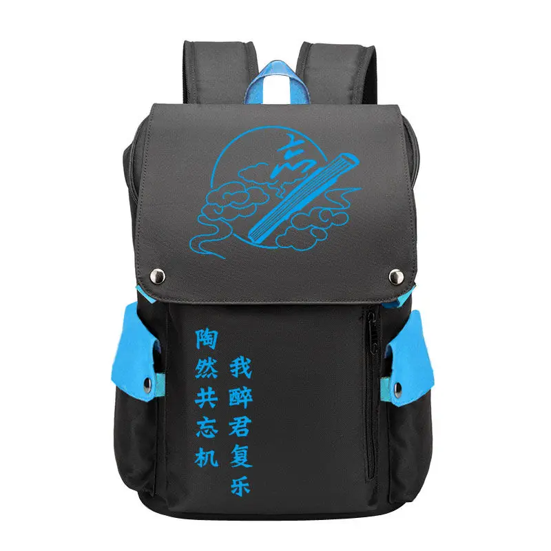 Grandmaster of Demonic Cultivation MO DAO ZU SHI Backpack Cosplay Student wei wu xian lan wang ji School travel bags Oxford bags