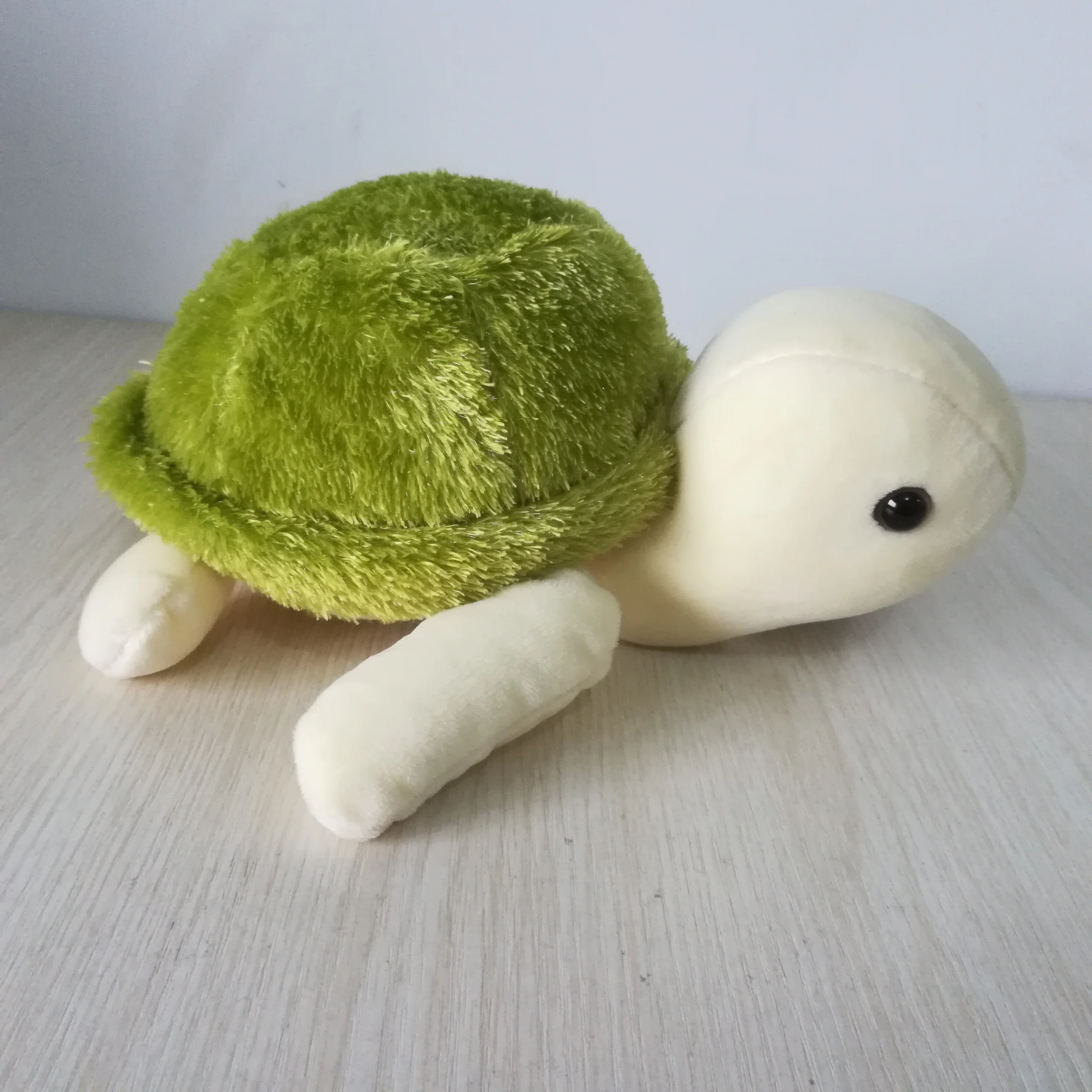 about 23cm lovely green turtle plush toy tortoise soft doll baby toy birthday gift h2744