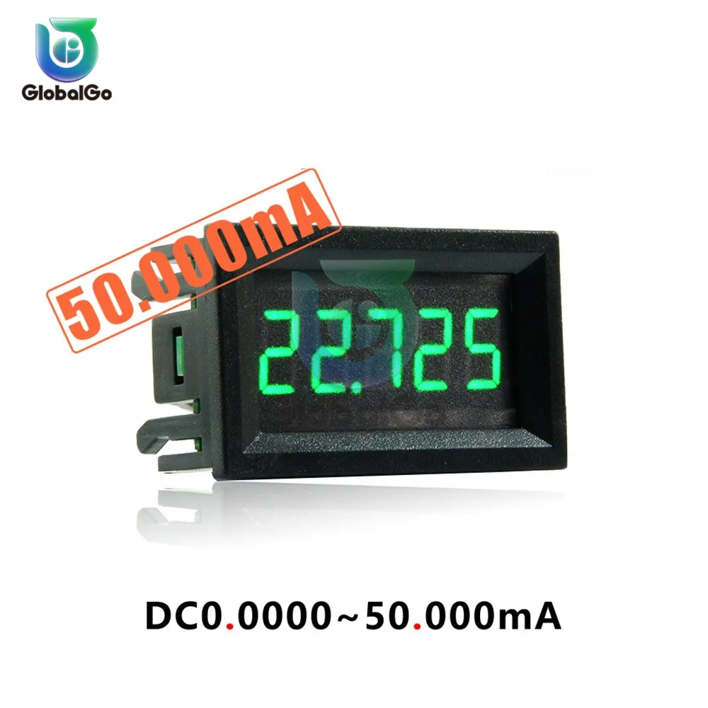 0.56 inch 4-wire 5-digit High-precision DC Digital Ammeter 50mA Current Meter Tester Detector For Auto Car