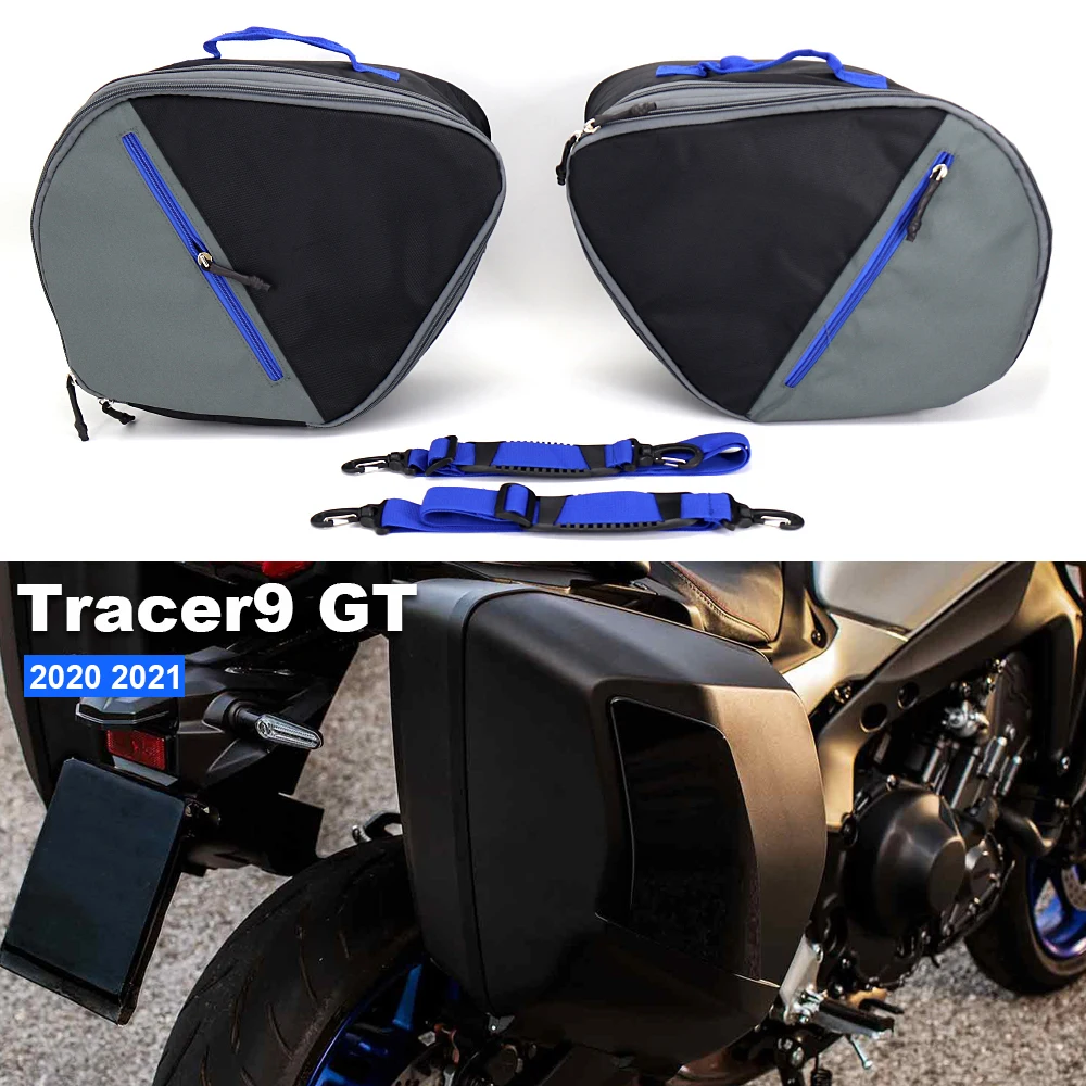 

For Tracer 9 GT Motorcycle Luggage Bags Pannier Liner Bag Tool Boxcases Side bags Waterproof For Yamaha TRACER 9/GT 2020 2021+