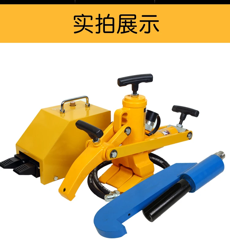 Strumento di manutenzione automatica dello strumento di riparazione della gomma idraulica della macchina di pressione dei pneumatici del camion e del veicolo da costruzione