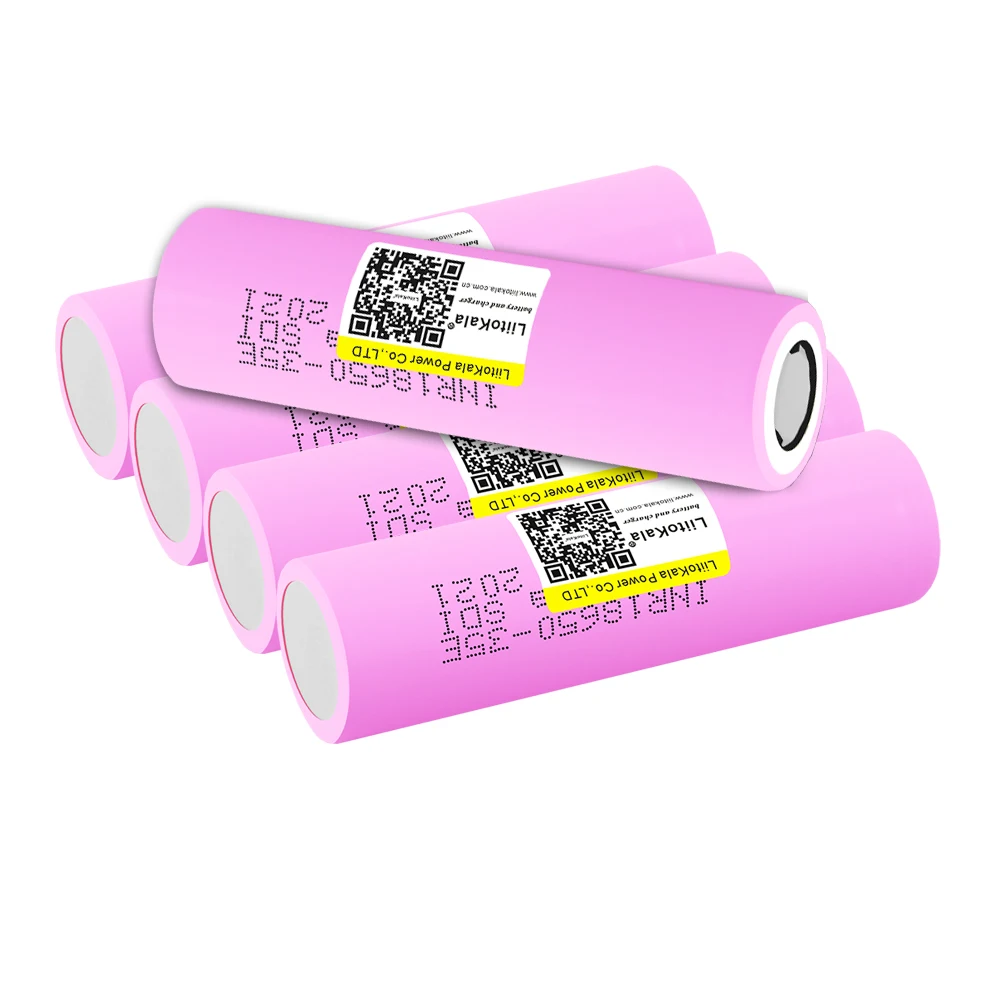 2021 nowy oryginalny LiitoKala INR18650 35E 3.7V 3500mAh 20A rozładowania INR18650 35E 18650 baterii litowo-jonowej 3.7v akumulator