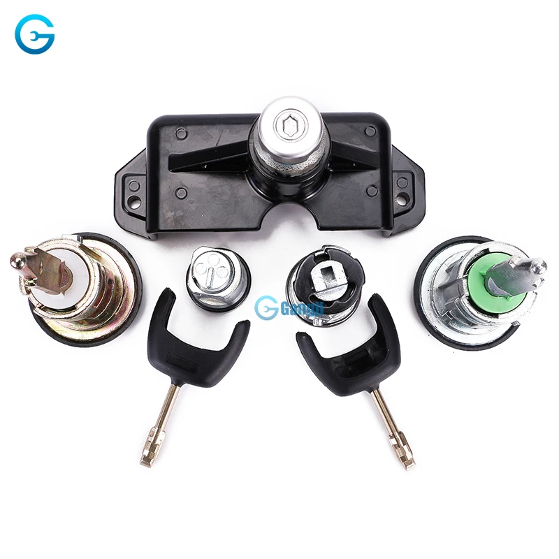 OE 4874508 FORD TRANSIT LOCK SET 2006 - 2011 COMPLETE SET MK7 AND 2 KEYS 2.4 2.2 BRAND NEW