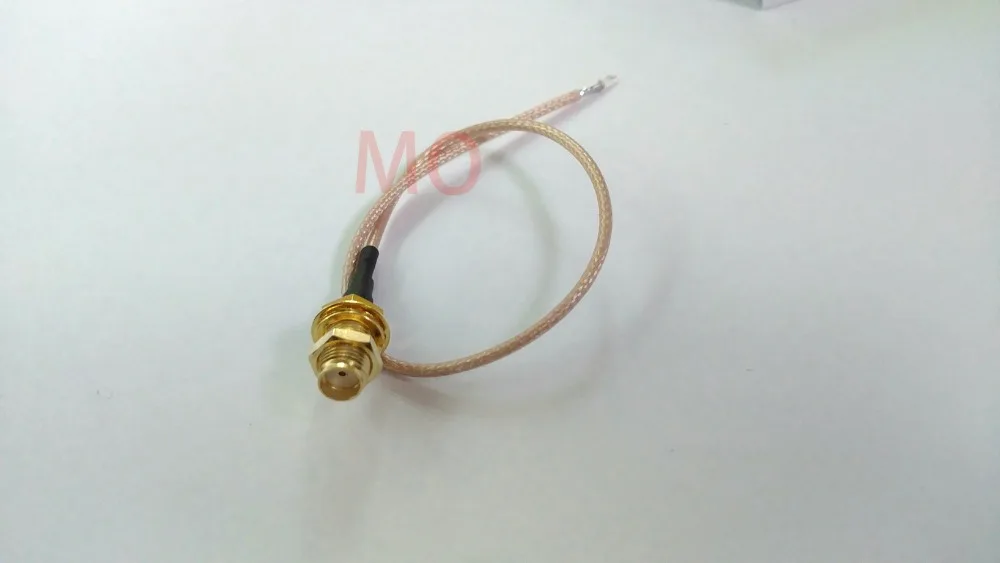 Conector Fêmea Sma para Interface de Solda Conector Fêmea 20cm Rg5.0 Venda de Cabo de Extensão de Pigmento com 100 Peças