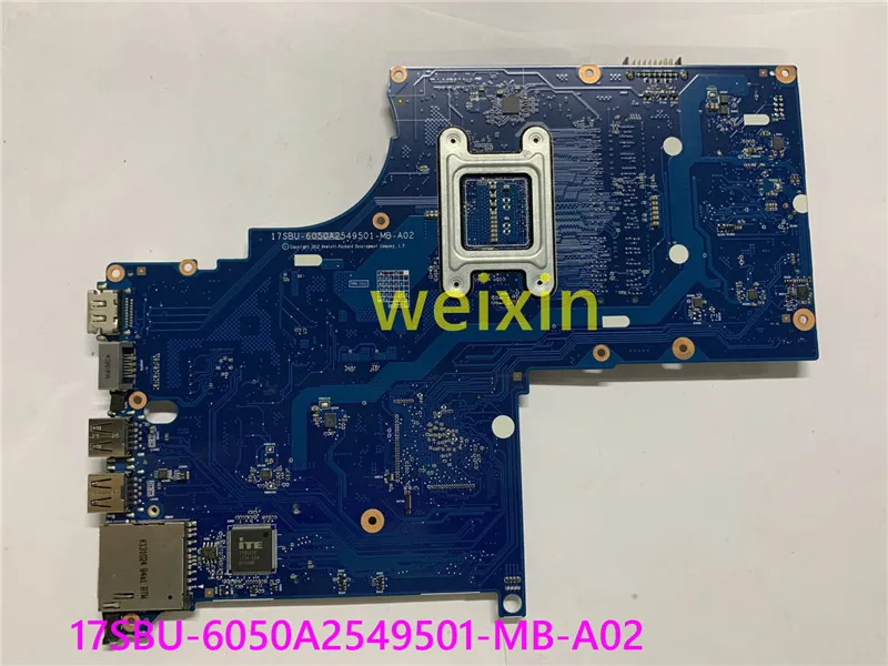 For HP Envy M7-J 17-J Laptop Motherboard SPS:720265-001 PGA947 HM87 17SBU-6050A2549501-MB-A02 100% Working