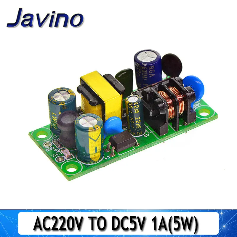 AC-DC 5V1A Isolation Switching Power Supply Module Step-Down Module 220V To 5V 1A /12V 0.5A Group Power 5V 5W Power Board