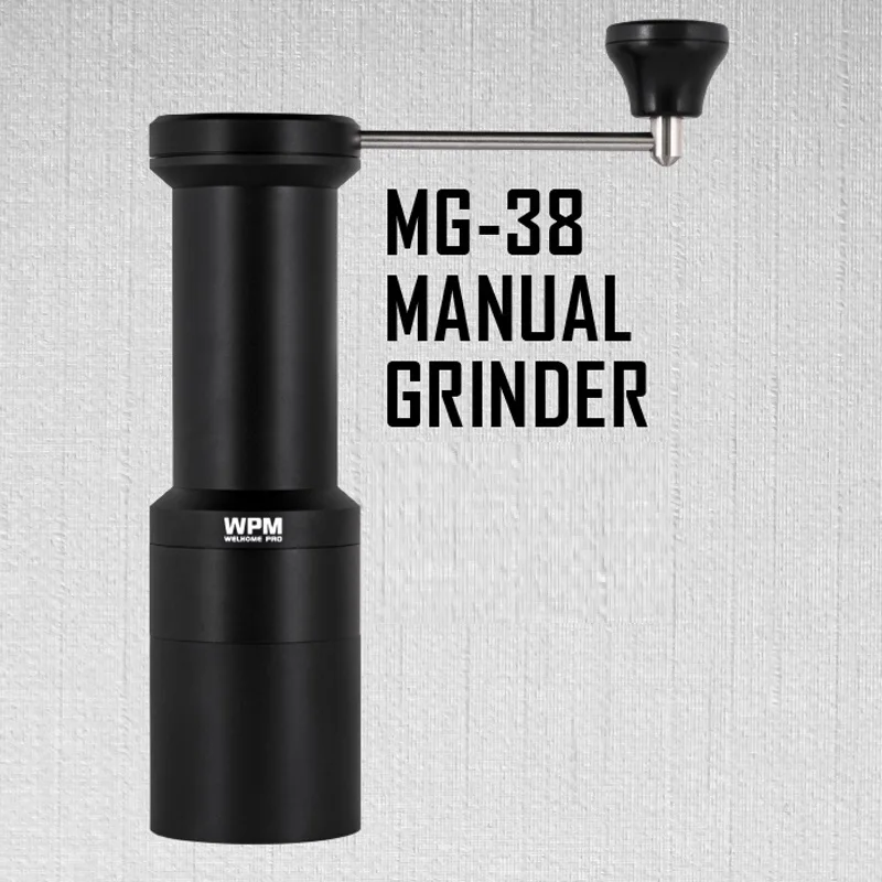 WPM Welhome Hand-grinding Bean Machine Hand-brewed Coffee Hand-grinding Powder Appliance Portable Labor-saving Household Small