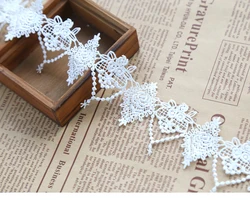 Width: 4cm (1.60 inch) Vintage Hollow Heart Lace Polyester Lace Trim For DIY Scrapbooking Garment Accessories(ss-601)