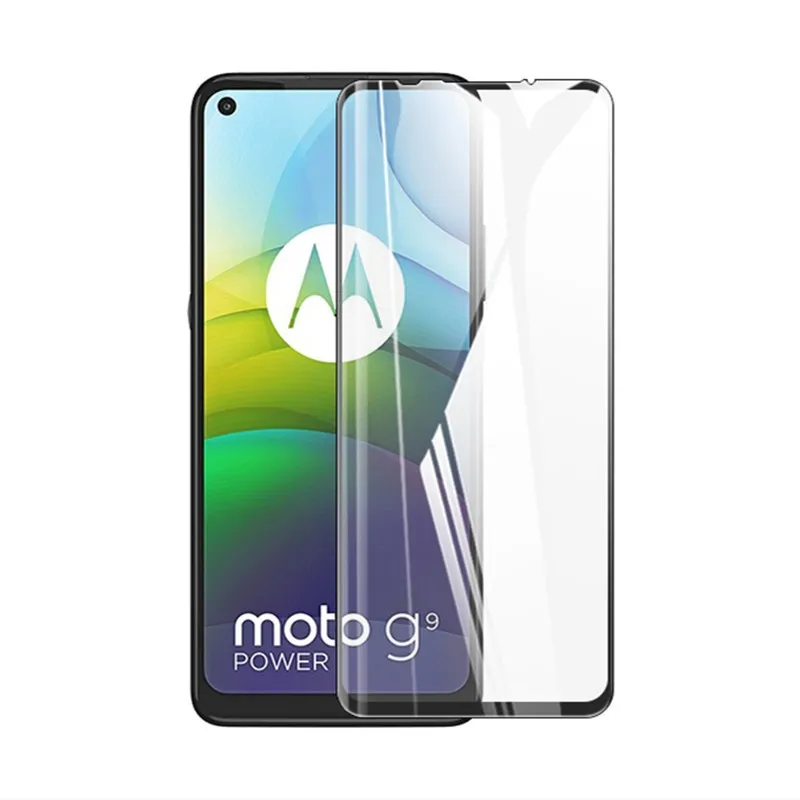 For Motorola Moto G9 Plus G10 Play Power G30 G20 G50 G60 G100 G40 Fushion G60S Tempered Glass Screen Protector Full Cover Glass