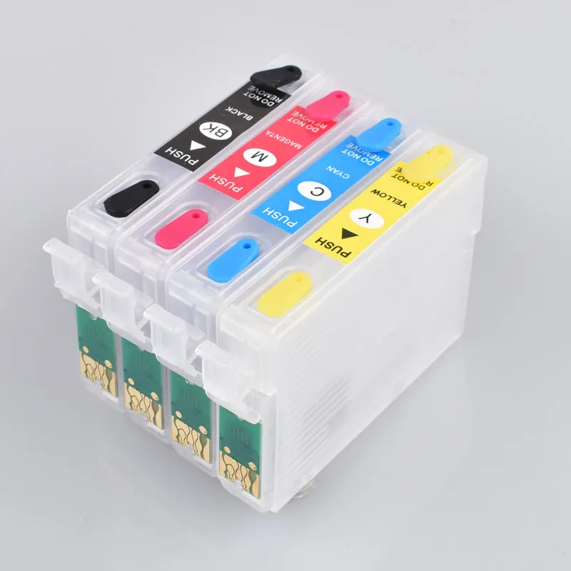 Imagem -04 - Cartucho de Tinta Reutilizável 73 73n T0731n para Epson Stylus T13 Tx121 C79 C90 C92 C110 Cx3900 Cx4900 Cx5500 Cx5600 Mais 400ml Tinta Corante