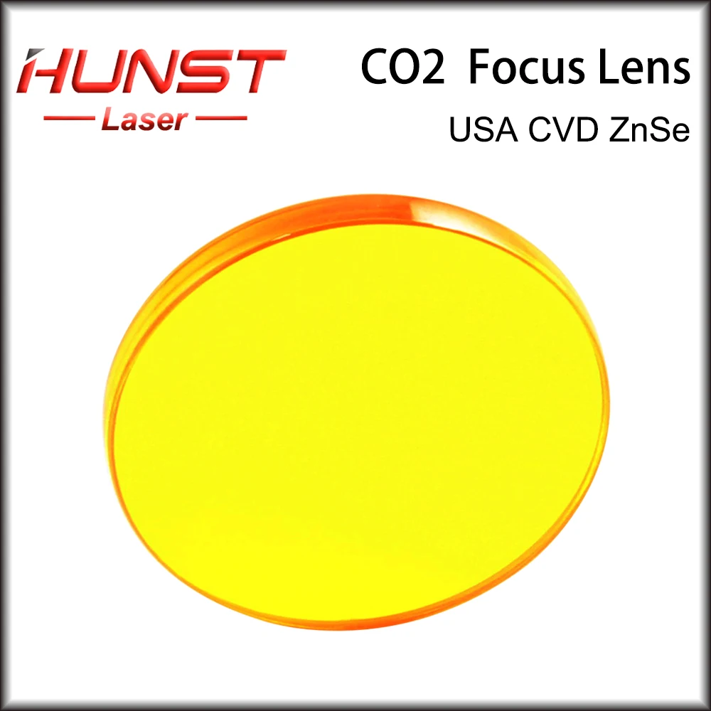 Imagem -03 - Lente Laser para Máquina de Corte e Gravura Peças de Reposição Eua Znse Mirro Dia 12 18 19 20 25 mm Foco 38.1 50.8 63.5 mm Hunst-co2