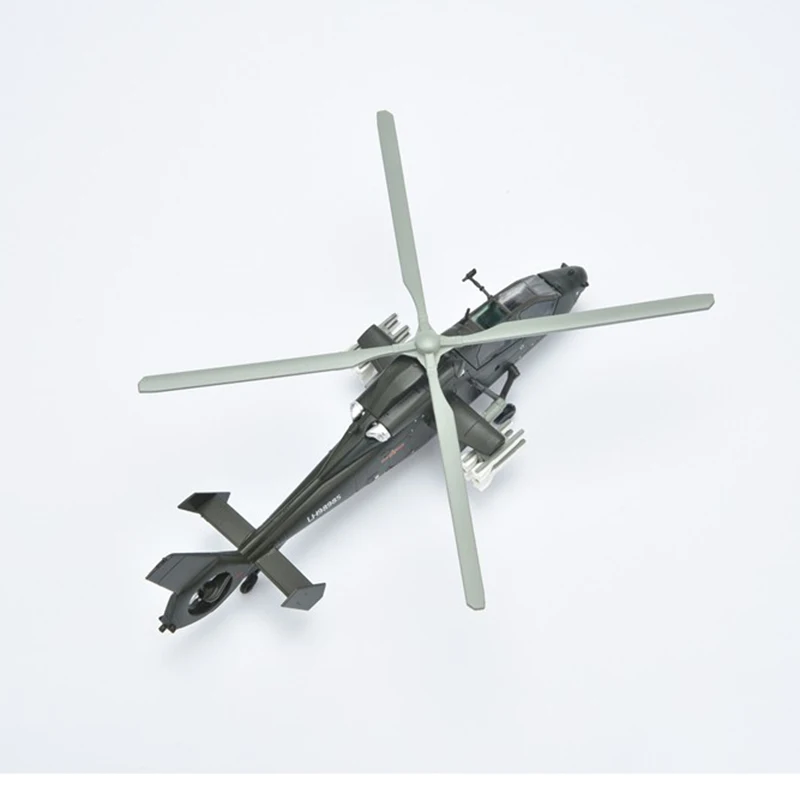 Jason TUTU Airplane Model Aircraft Chinese armed helicopter Z-19 fighter Alloy metal diecast 1:100 scale Planes Dropshipping