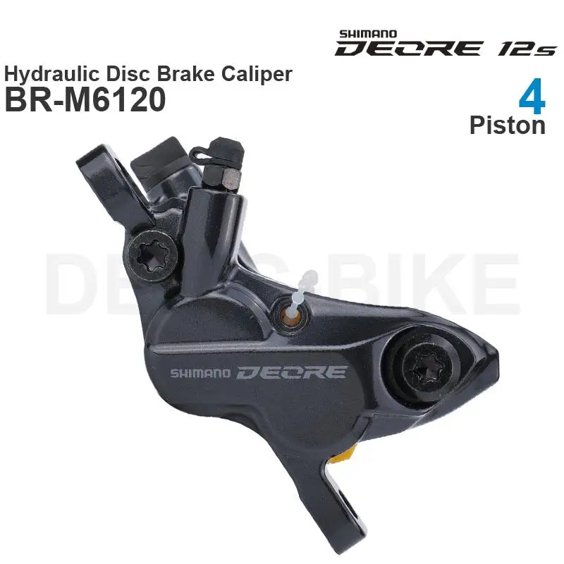 SHIMANO DEORE Hydraulic Disc Brake M6100 Brake Lever BL-M6100  M6120 4-Piston Brake Caliper BR-M6120 unassembled