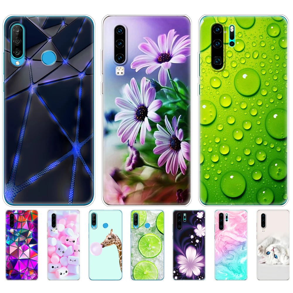 case for Huawei P30 Pro Case Huawei P30Pro Case Silicone TPU Phone Back Cover On Huawei P30 Pro VOG-L29 ELE-L29 P 30 Lite Case