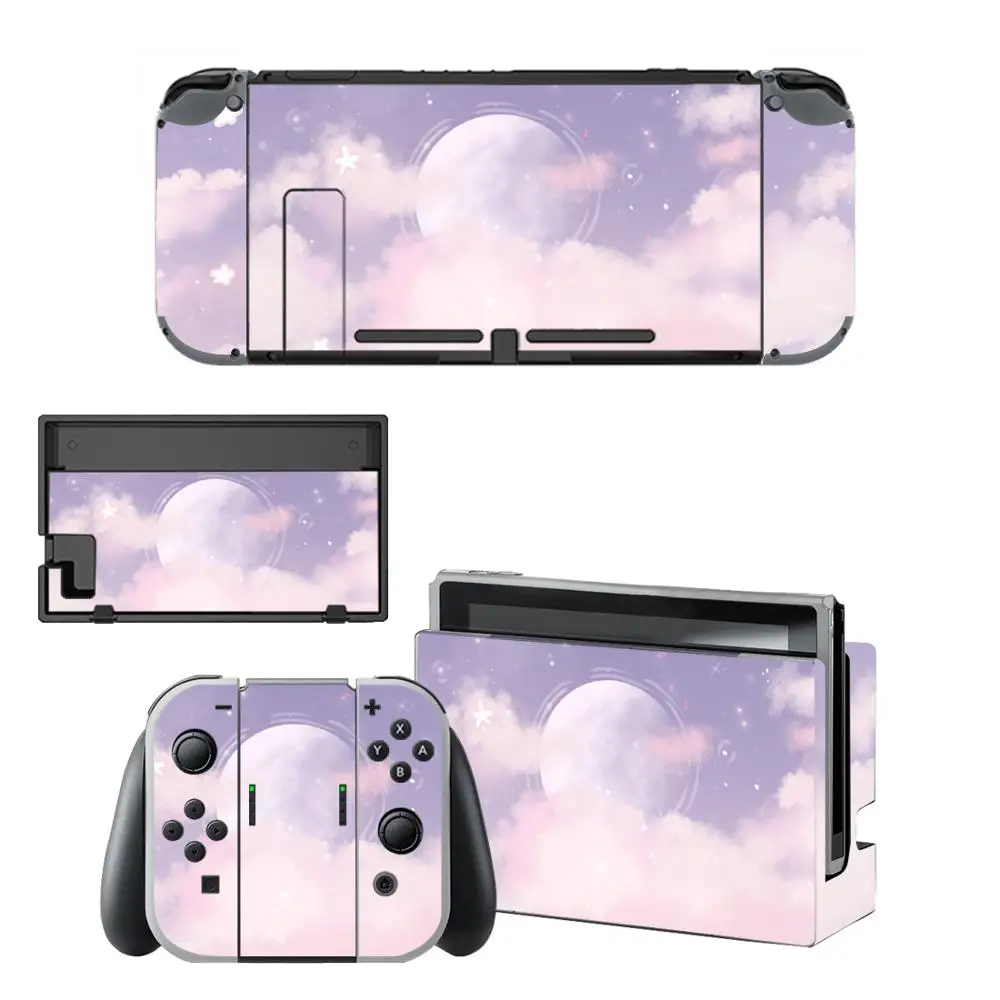 Starry Sky Cloud Nintendo Switch Skin Sticker NintendoSwitch stickers skins for Nintend Switch Console and Joy-Con Controller