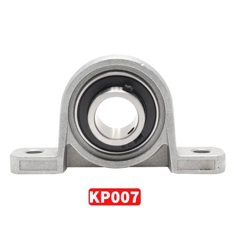 KP007 2PCS Horizontal Vertical Bearing KP07 Lead Screw Support Mounted Ball Pillow Zinc Alloy PillowBlock KP007 35mm