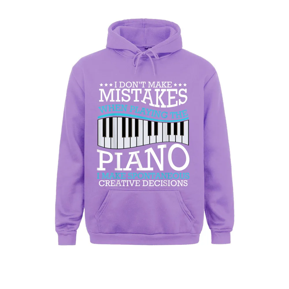 I Don't Make Mistakes Piano Pianist Music Instrument Funny Men Sweatshirts Crazy Hoodies 2021 Discount Clothes Long Sleeve