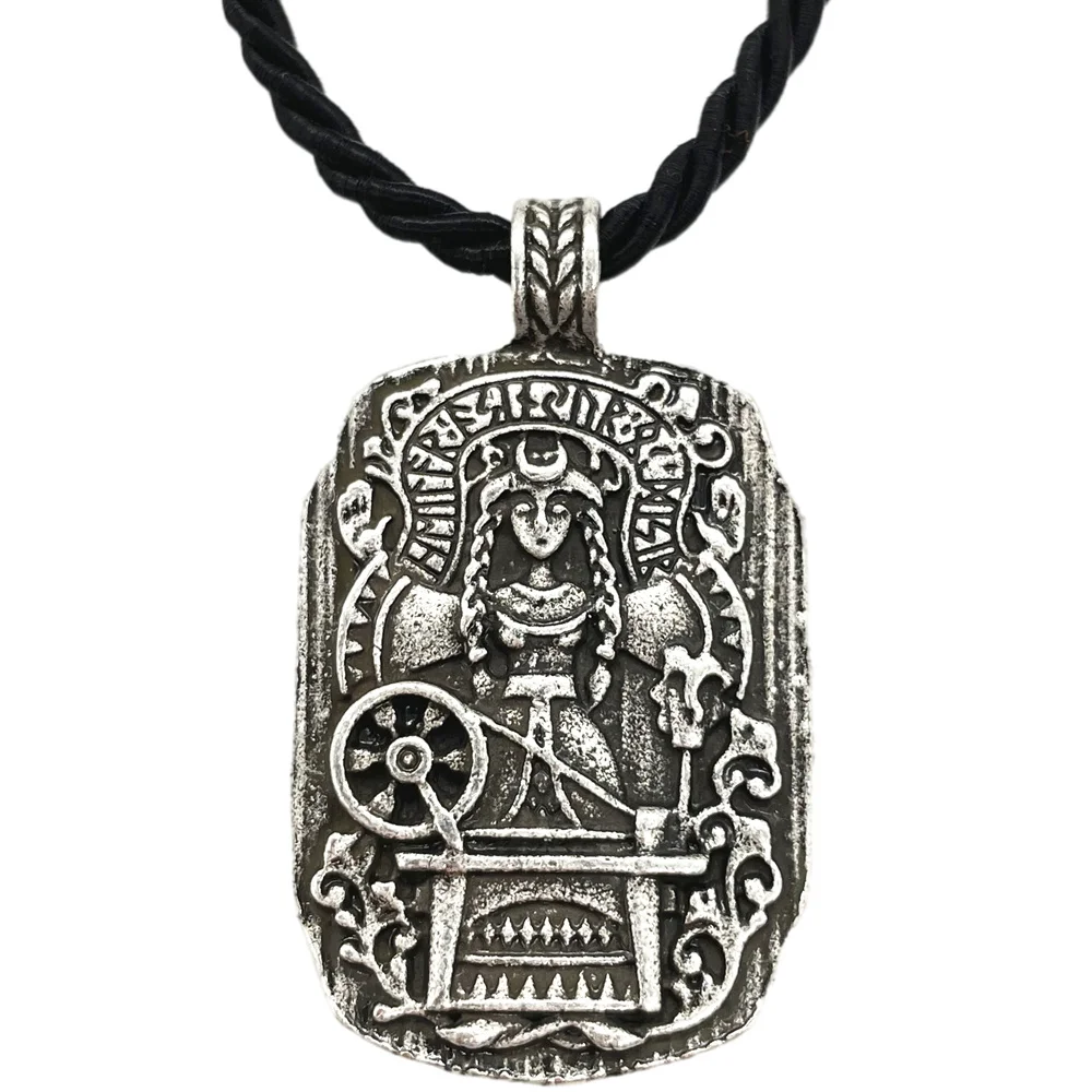 

10Pcs Goth Goddess Of Fate Viking Jewelry Runes Amulet Pendants Necklaces Women Mothers Day Gift Wholesale