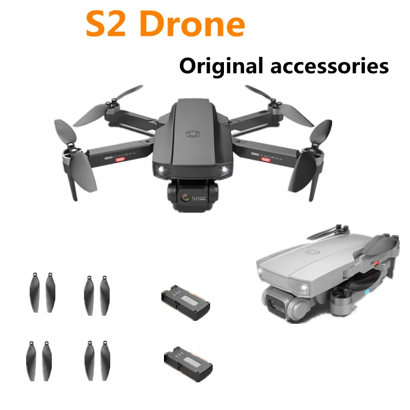 

S2 Drone Battery 7.4v 3000mAh / Propeller Maple Leaf S2 Drone Spare Parts Original Accessories Flying 25 Mins